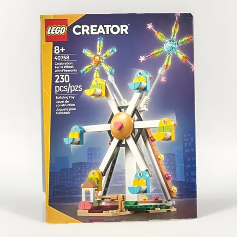 LEGO 40758 Creator Celebration: Ferris Wheel with Fireworks - GWP Promo Set -New