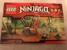 LEG0 Instructions ONLY NO Bricks Ninjago 2258