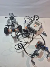 Lego nxt mindstorms Incomplete Mixed legos Cables Robot! Parts Lot