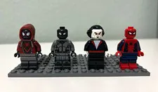 LEGO Marvel Superhero Minifigure Lot of 4 (Spider-Man)