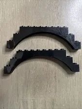 LEGO 18838 Black Arch 1 x 12 x 3 Raised Arch with 5 Cross Supports - 2 Pieces