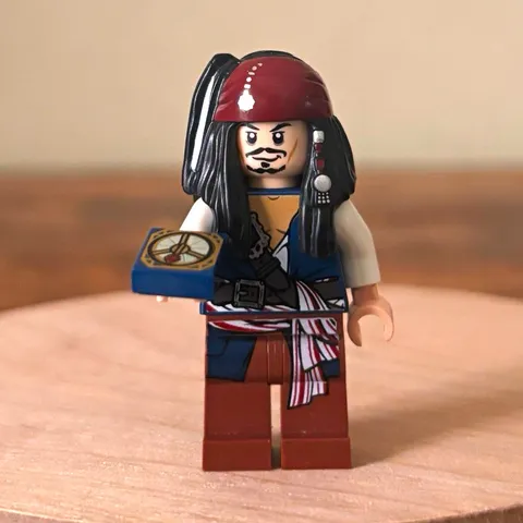 LEGO Pirates Captain Jack Sparrow Minifigure