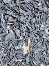 Lego 44300 Dark Bluish Gray Qty 280 NEW Hinge Tile 1 x 3 Locking with 1 Finger 