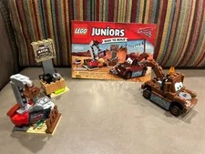 LEGO Juniors Disney Cars 3 Mater's Junkyard 10733 Retired Complete w/ Manual