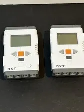 LEGO Mindstorms NXT Intelligent Brick Lot of 2 Tested Powers On / Bad Batteries