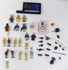 LEGO Star Wars Minifigures Zorii Ahsoka Finn Hans Solo The Child parts + weapons
