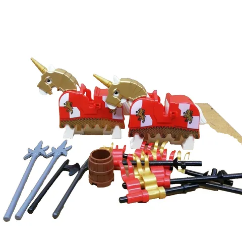 LEGO Minifigure Castle Horse 7946 King Lot Set Bulk Sale
