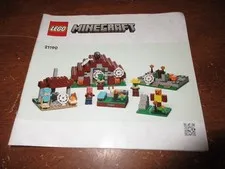 LEGO Minecraft: The Abandoned Village (21190) Manual Only