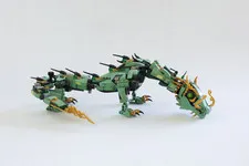 LEGO NINJAGO Movie 70612 Green Ninja Mech Dragon w/ Manual No Minifigs