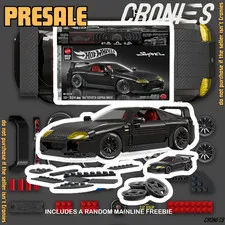 Mattel Brick Shop Hot Wheels ’94 Toyota Supra MKIV Building Set JKG40 [PRESALE]