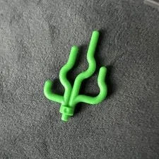 LEGO Part 30093 (1pc) Plant Sea Grass Seaweed - Vintage Green (1997)