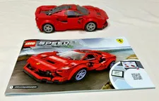 LEGO SPEED CHAMPIONS 76895 Ferrari F8 Tributo  ~ 100% Complete w/ Instructions