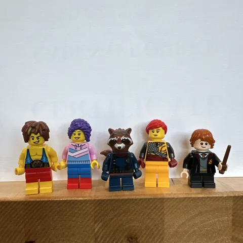 LEGO Minifigures Lot Rocket Ron Custom Build Toys People 