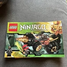 LEGO Ninjago: Cole's Earth Driller (70502) Instruction Manual Only￼