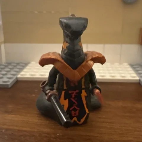 LEGO NINJAGO Pythor Snake Minifigure w/ Tail, Sword & Accessories Plastic