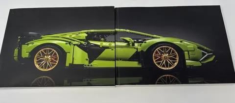 LEGO Technic Lamborghini Sián FKP 37 (set 42115) building instruction Books (2)