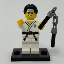 Lego Martial Arts Boy Minifigure Karate Collectible Series 20 Kid Complete
