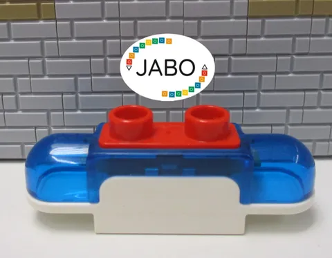 (J 10) LEGO Duplo Siren with Blue Light and Sound Police Fire Station Tested Video