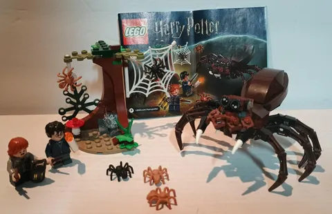LEGO 75950 Harry Potter Aragog’s Lair Used Complete w/ Manual Retired - No Box +