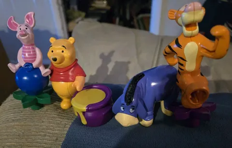 Lego Duplo Disney Winnie The Pooh Tigger Piglet Eeyore Honey Pot Lot Set 5