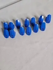13x LEGO Hero Factory BLUE Armor with Ball Joint Socket Size 5 Part Lot