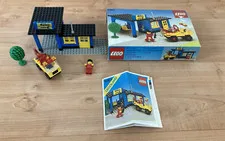 Vintage Lego 6363 Auto Service Station Complete With Instructions & Outbox