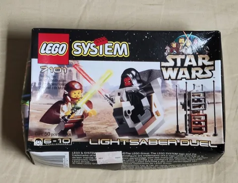 LEGO 7101 Star Wars Lightsaber Duel 50pc Set 1999