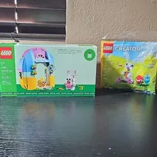 LEGO Easter Bundle 40682 Spring Garden House & 30668 Easter Bunny Sealed