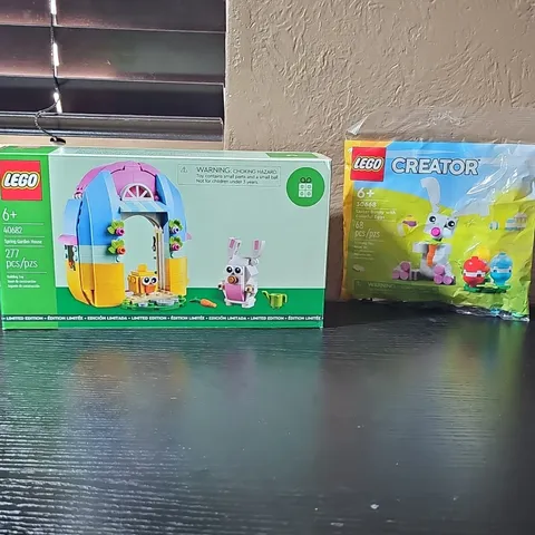 LEGO Easter Bundle 40682 Spring Garden House & 30668 Easter Bunny Sealed