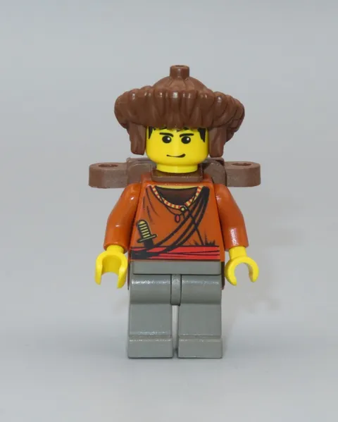 LEGO Sherpa Sangye with backpack Adventurers minifigure 7417