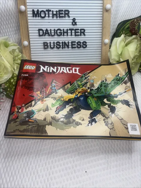 New Lego -Instruction Manual Only - 71766 Ninjago Lloyd’s Legendary Dragon