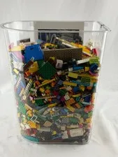 LEGO Bulk Bricks & Pieces Mixed Lot Lot Container Storage Bin 20 lbs Verified