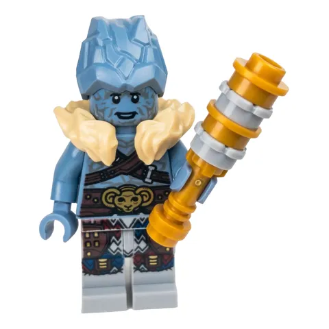 LEGO 76208 MARVEL LOVE & THUNDER Korg Minifigure with Sakaaran Laser Rifle - NEW