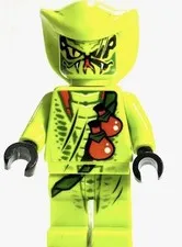 LEGO® Minifig njo0051 - Lasha - Red Vials Minifigure NEW w/sealed Headpiece! 🐍