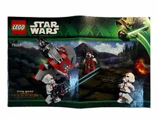 LEGO Star Wars 75001 Republic Troopers vs Sith Troopers 100% Complete Manual