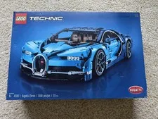 LEGO Technic Bugatti Chiron #42083 - EMPTY OUTER BOX ONLY and Manuals