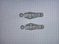 2 Lego 45749 Light Gray Bionicle Lower Leg Section Rahkshi type Genuine Lego leg