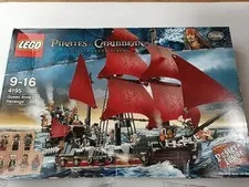 LEGO Pirates of the Caribbean Queen Anne's Revenge 4195 Used W/Manual & Box