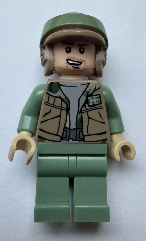 LEGO Star Wars Endor Rebel Trooper Commando Minifigure sw0367 9489 Genuine