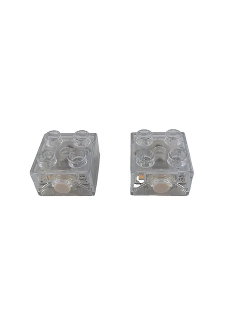 2x2 Flashing Light - 2 Piece | Light Stone with Sound & Light Function