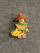 The LEGO Movie Collectible Minifigure 71004 - Taco Tuesday Guy w/plate