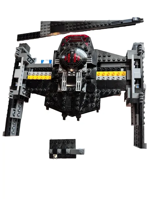 LEGO Star Wars 75179 Kylo Ren TIE Silencer Partial Ship Parts Incomplete