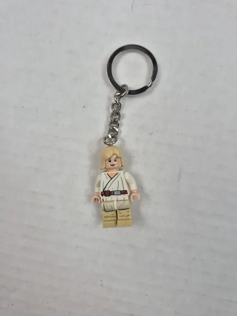 LEGO Star Wars Luke Skywalker 2010 KeyChain with Tag MiniFigure 852944 Sci Fi