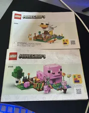 LEGO Minecraft Illustrated Instruction Manual Booklets for Sets 21585 & 21268