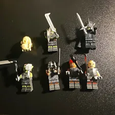 LEGO Lord of the Rings Sauron Minifigure Lot w/ Weapons, 79007