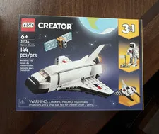LEGO Creator 3in1 Space Shuttle 31134 Complete Set 144 pcs Ages 6+ Box