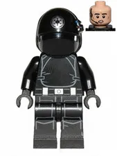 Imperial Gunner - Helmet with Silver Imperial Logo, Light Nougat Hea - Used LEGO