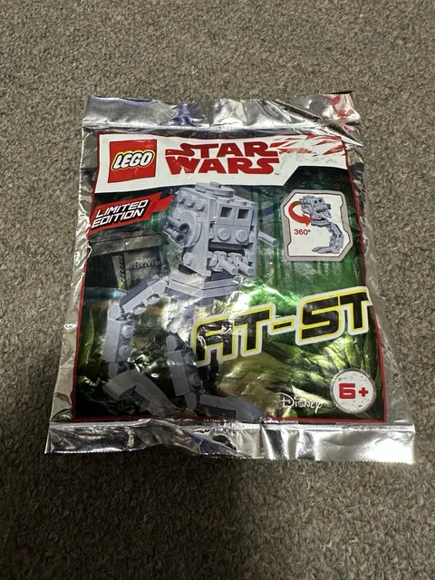 LEGO Star Wars: AT-ST Foil Pack (911837) Limited Edition - Sealed & Retired