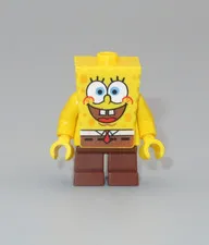 LEGO Spongebob I'm Ready minifigure Spongebob 3827 3825 3830 Krusty Krab