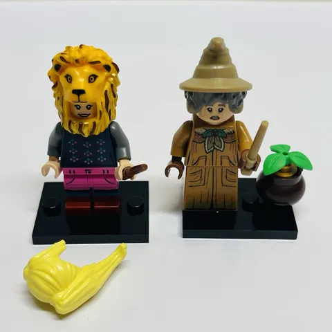 LEGO Harry Potter Series 2 Luna Lovegood Pomona Sprout Minifigure Lot 71028